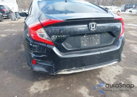 2019 Honda Civic Ex from USA, damaged, VIN JHMFC1F37KX006069
